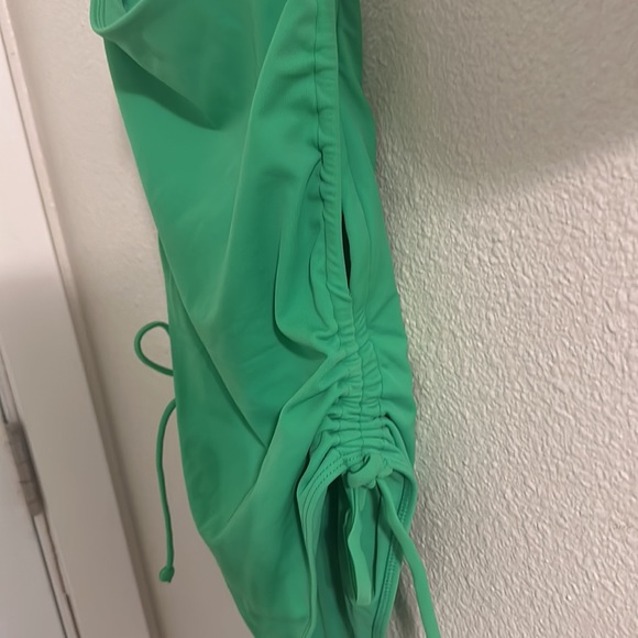 PacSun Green Shrada Cinched One Piece Swimsuit XS - Picture 7 of 10